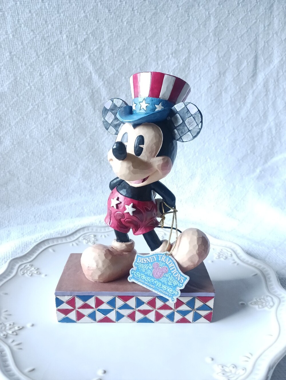 Jim Shore × Disney Traditions Mickey Mouse "Star Spangled Statesman" #4027133